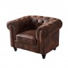 CHESTER Armchair, vintage synthetic leather