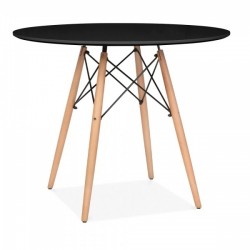 STAR table, wooden base,...