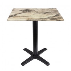 CARIBE Table, black, base...