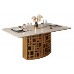 KALI dining table, glass,...