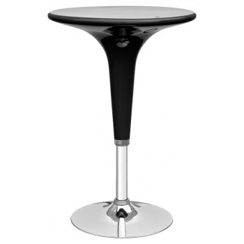 Mesa PANAMÁ ( L ), regulable en altura, abs negro