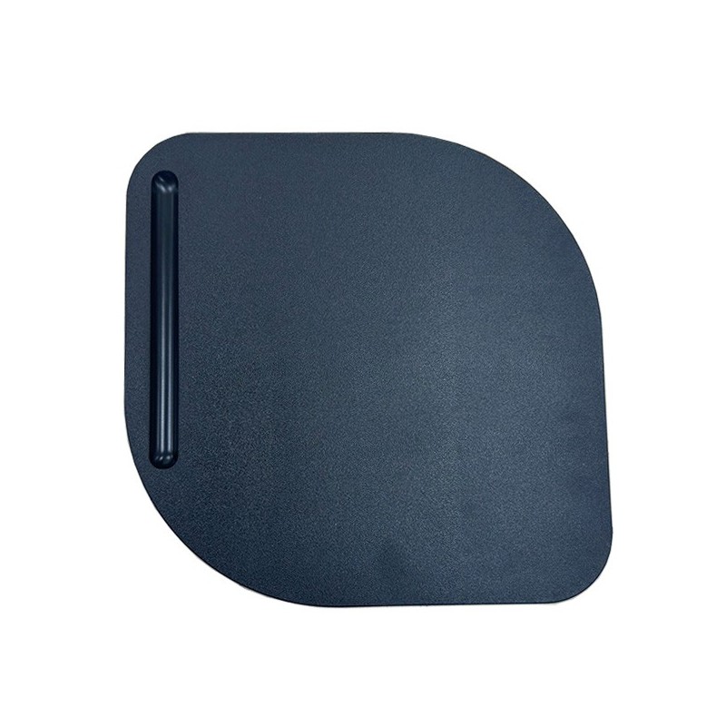 Silla NIZA NEW AM, brazo pala a derecha, chasis negro, tejido negro-2
