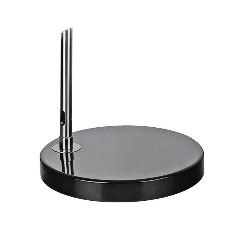 Lámpara AR, pie salón, cromada, base mármol negro-0