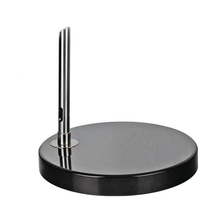 Lámpara AR, pie salón, cromada, base mármol negro-0
