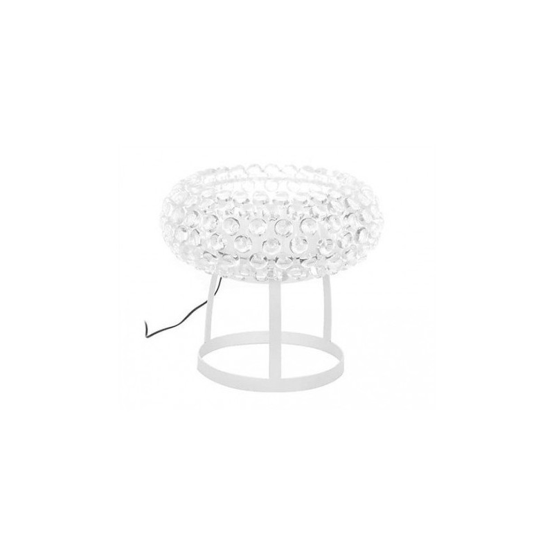 Lámpara ITALICA 50, sobremesa, acrílica, transparente, 50 cms de diámetro-1