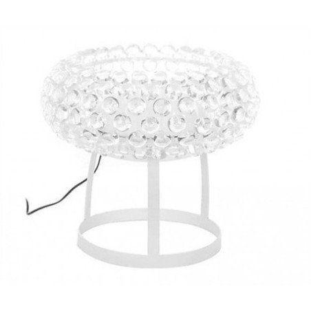 Lámpara ITALICA 50, sobremesa, acrílica, transparente, 50 cms de diámetro-1