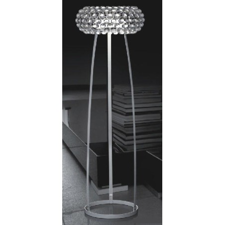 Lámpara ITALICA, pie salón, diseño, acrilica