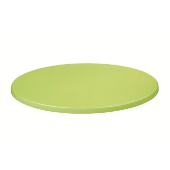 Tablero de mesa Topalit, VERDE LIMA 408, 60 cms de diámetro*.