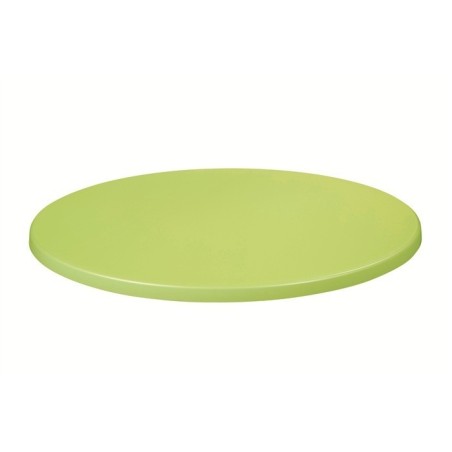 Tablero de mesa Topalit, VERDE LIMA 408, 60 cms de diámetro*.