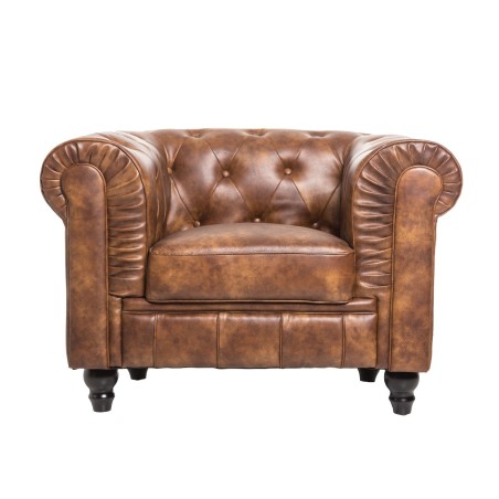 Sillón CHESTER, similpiel cuero viejo-0
