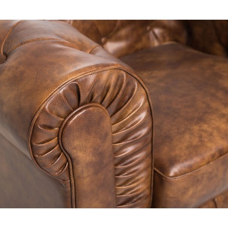 Sillón CHESTER, similpiel cuero viejo-1