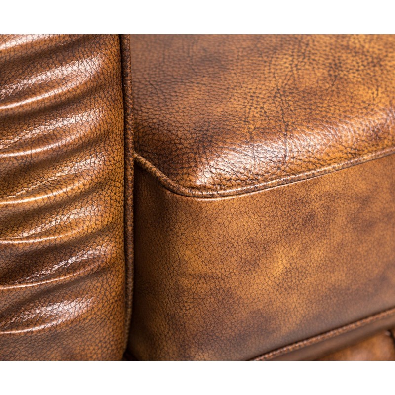 Sillón CHESTER, similpiel cuero viejo-2