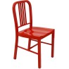 Silla NAO, acero, roja