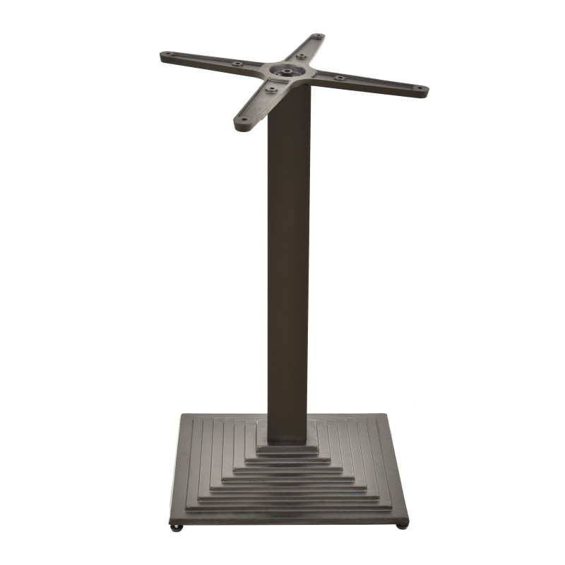 Base de mesa ELBA, negra, base de 44x44 cms, altura 72 cms-0