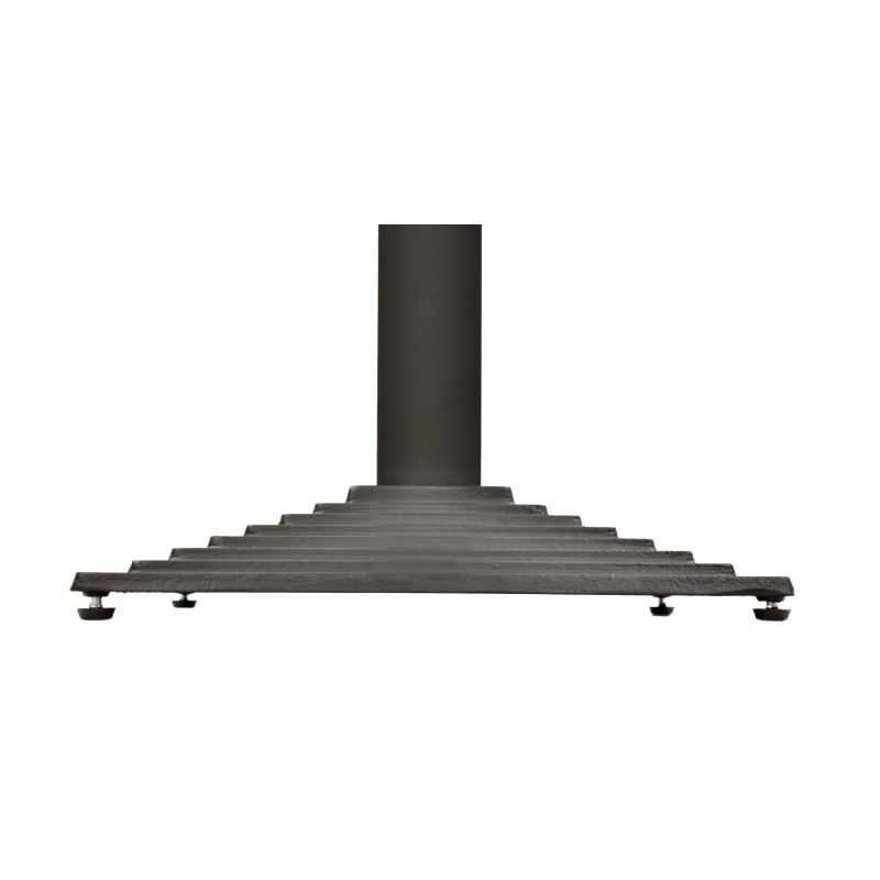 Base de mesa ELBA, alta, negra, base de 44 x 44 cms, altura 110 cms-3