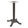 Base de mesa RÓDANO, fundición, negra, base de 58 x 58 cms, altura 75 cms