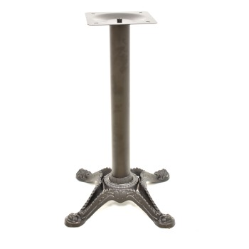 Base de mesa RÓDANO, fundición, negra, base de 58 x 58 cms, altura 75 cms 2