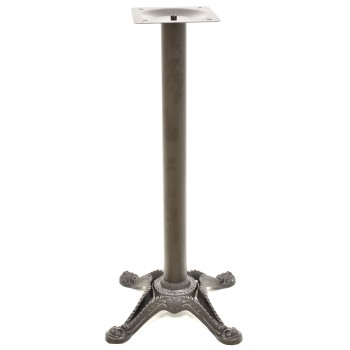 Base de mesa RÓDANO, alta, fundición, negra, base de 58 x 58 cms, altura 110 cms 2