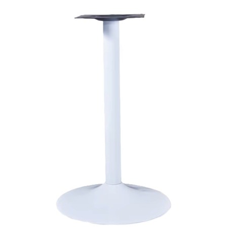 Base de mesa CRISS, blanca, base de 45 cms de diámetro, altura 73 cms