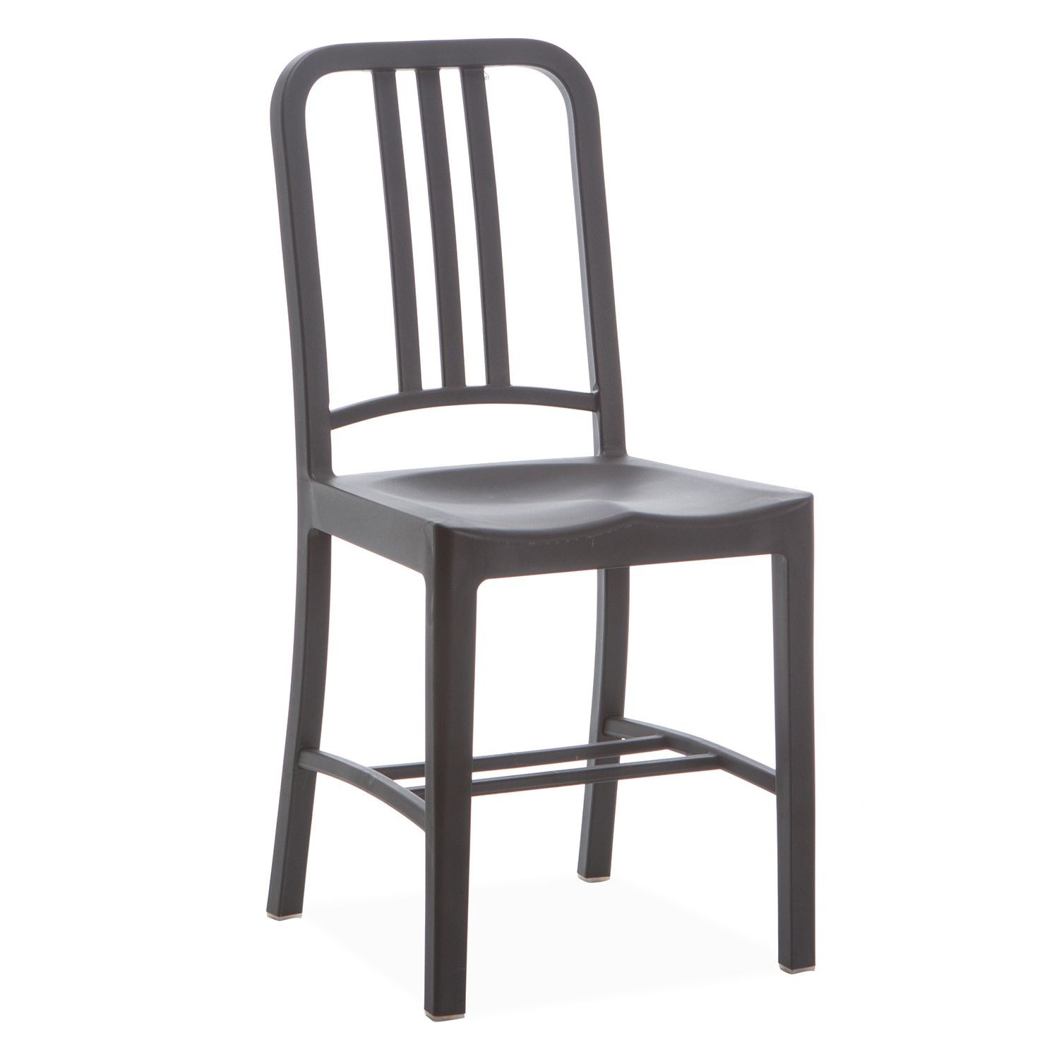 Silla NOIA, polipropileno negro