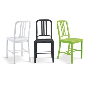 Silla NOIA, polipropileno negro* 2