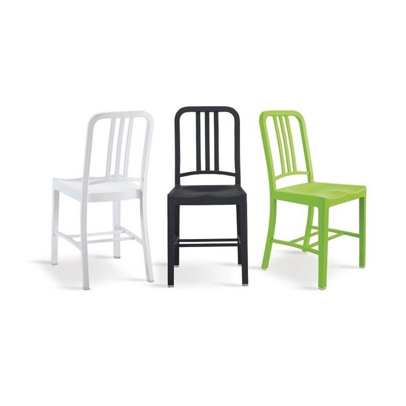 Silla NOIA, polipropileno negro*-0