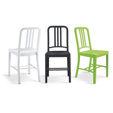 Silla NOIA, polipropileno negro*-0