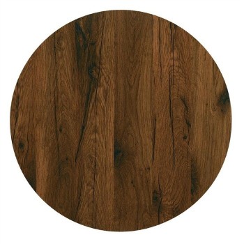 Tablero de mesa Werzalit-SM, ROBLE ANTIGUO 316, 60 cms de diámetro*.