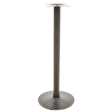 Base de mesa EBRO, alta, negra, 43 cms de diámetro, altura 110 cms ( Ver tambien 110.BAEBNN110 )