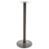 Base de mesa EBRO, alta, negra, 43 cms de diámetro, altura 110 cms ( Ver tambien 110.BAEBNN110 )
