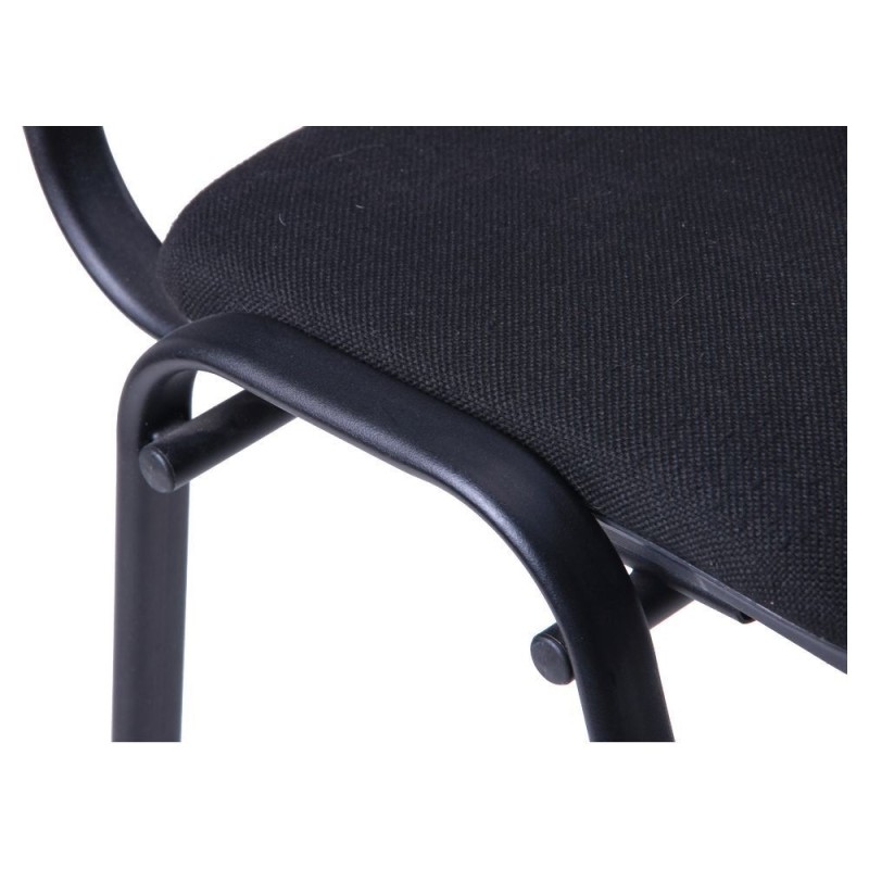 Silla NIZA NEW AM, chasis epoxi negro, tejido A1, color negro-2
