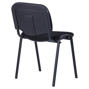 Silla NIZA NEW AM, chasis epoxi negro, tejido A20, color azul*. 2
