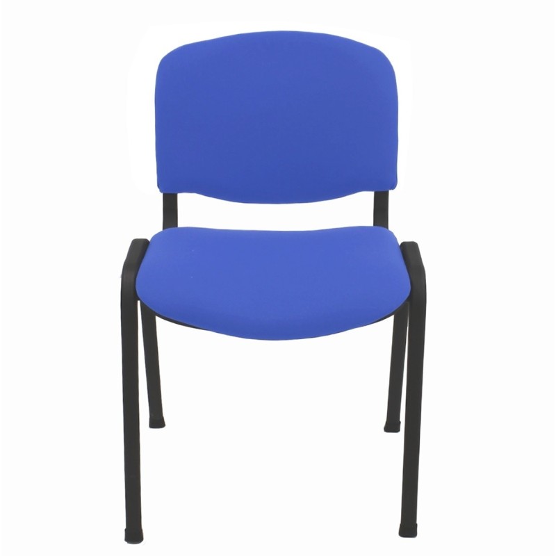 Silla NIZA NEW AM, chasis epoxi negro, tejido A20, color azul*.-3