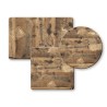Tablero de mesa Werzalit Alemania, EX WORKS 122, 110 x 70 cms*