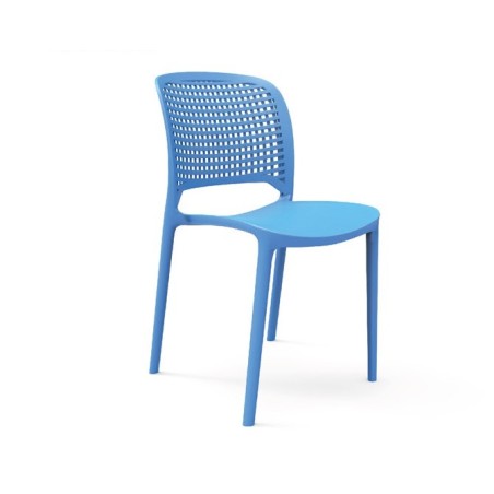 Silla POLINESIA, apilable, polipropileno blanco-1
