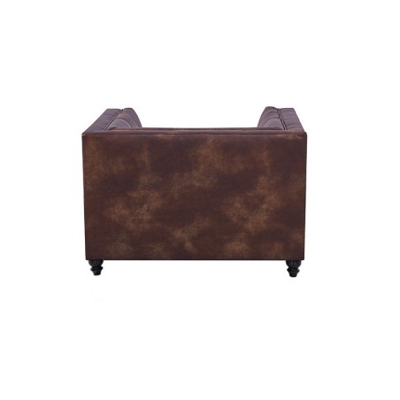 Sillón LEWIS, similpiel cuero viejo-0