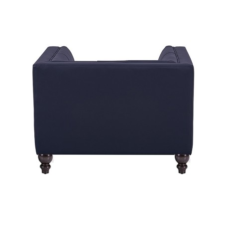 Sillón LEWIS, similpiel negra-1