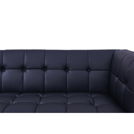 Sillón LEWIS, similpiel negra-3