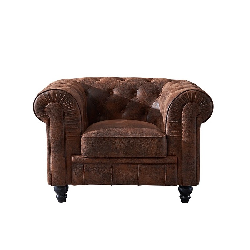 Sillón CHESTER, similpiel vintage-0