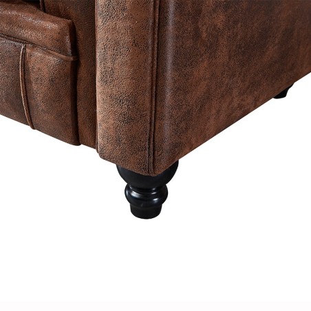 Sillón CHESTER, similpiel vintage-1