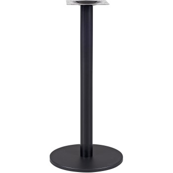 Base de mesa BOHEME, alta, negra, 43 cms de diámetro, altura 115 cms