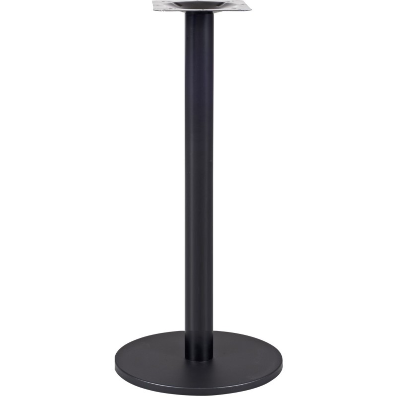 Base de mesa BOHEME, alta, negra, 43 cms de diámetro, altura 115 cms