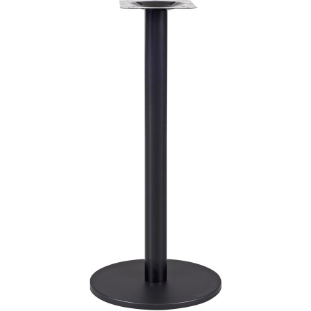 Base de mesa BOHEME, alta, negra, 43 cms de diámetro, altura 115 cms