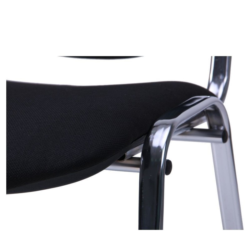 Silla NIZA NEW AM, chasis cromado, tejido A1, color negro*-5