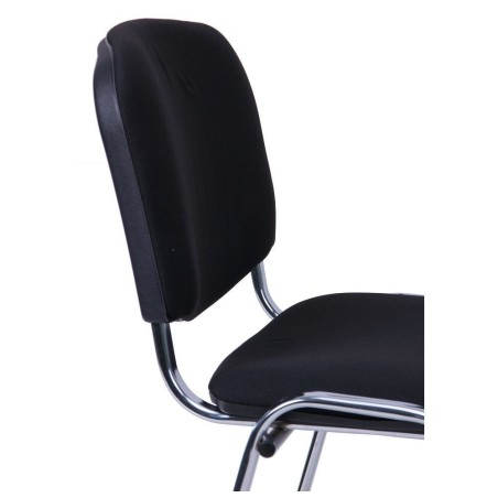 Silla NIZA NEW AM, chasis cromado, tejido A1, color negro*-6