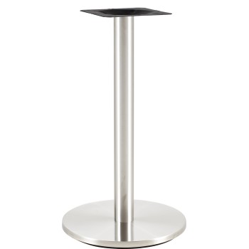 Base de mesa BENAGIL, acero inoxidable, 45 cms de diámetro, altura 72 cms