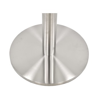 Base de mesa BENAGIL, alta, acero inoxidable, base 45 cms de diámetro, altura 110 cms 2