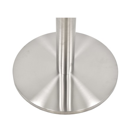 Base de mesa BENAGIL, alta, acero inoxidable, base 45 cms de diámetro, altura 110 cms-0