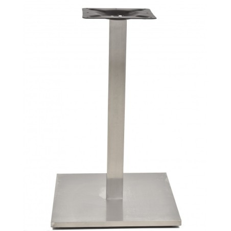Base de mesa IPANEMA, acero inoxidable, base de 45 x 45 cms, altura 72 cms-2