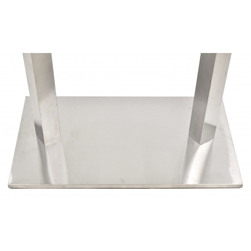 Base de mesa IPANEMA, acero inoxidable, base de 70 x 40 cms, altura 72 cms-2